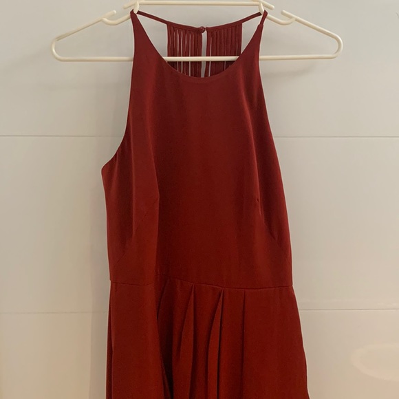 Forever New Abbey Wrap Maxi Party Dress in Rust in Size 10 - Picture 5 of 17